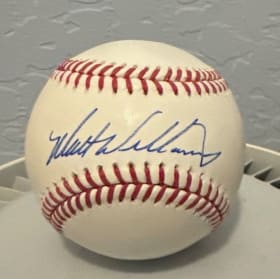 Matt Williams Autographed Baseball item