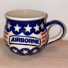 Mug LARGE Bubble Airborne Stars and Stripes item
