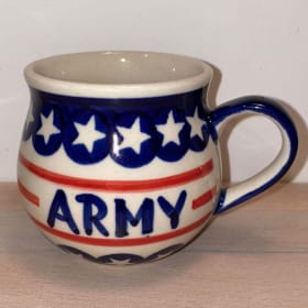 Mug LARGE Bubble Army Stars and Stripes item