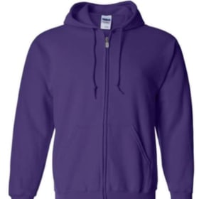 McGill Biochemistry Zip Hoodie-Left chest small embroidery item