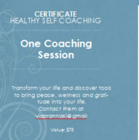 One Virtual Coaching Session item