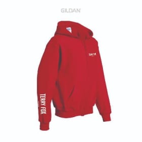 Youth Hoodie Zipup (Red) item