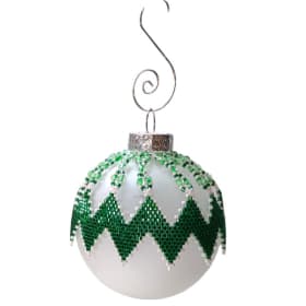 23- Diagonal peyote ornament item