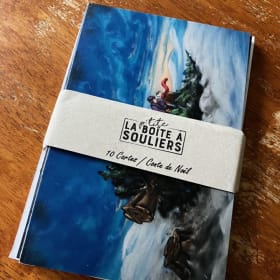 Paquets de 10 Cartes de Noël item