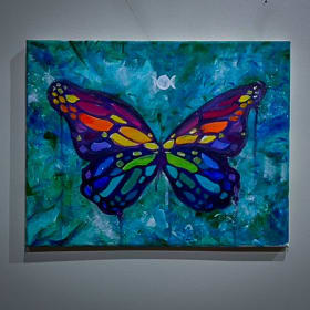 "Rainbow Butterfly" item