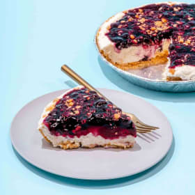 9" French Blueberry Cream Pie item