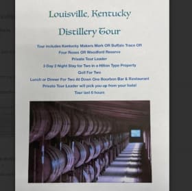 Louisville Kentucky Distillery Tour item