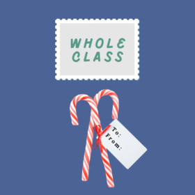 WHOLE CLASS Peppermint Flavored Candy Canes item