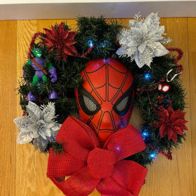 Spiderman Wreath item