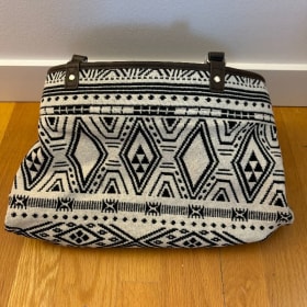 Reversible Tote and Zip up Bag item