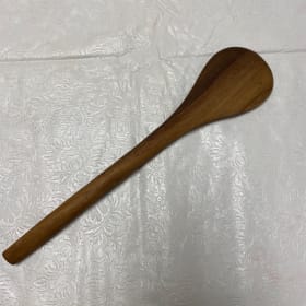 Wooden kitchen spoon item