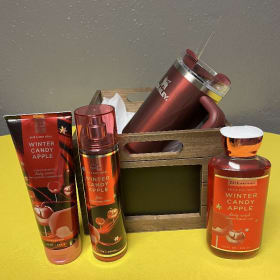 Winter Candy Apple Indulgence Basket item