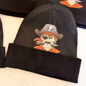 Black pirate beenie item