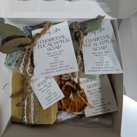 Box of 4 Handmade Soaps item