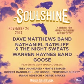 "SOULSHINE" Concert Pkg 4: Two Lower-Bowl Tickets + Hotel item