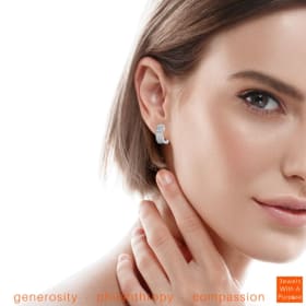 All Day Hugs Earrings in White Gold item