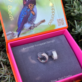 All Day Hugs Earrings in White Gold item