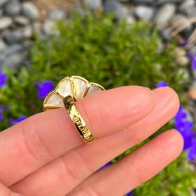 Mother-of-Pearl Cocktail Ring in Yellow Gold item