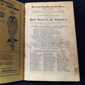 BSA Handbook for Boys item