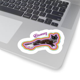 Farm Friends Vinyl Sticker — Barney item