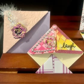 Small Collection: Handcrafted Origami Corner Bookmarks item