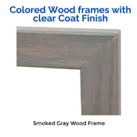 Order Chalkboard with Smoked Gray Wood Frame item