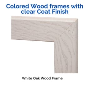 Order Chalkboard with White Oak Wood Frame item