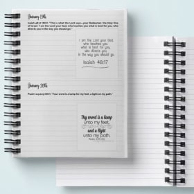 200 page Spiral-Bound Journal item