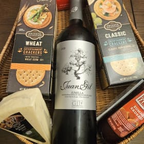 Wine, Cheese, & Sausage Basket item