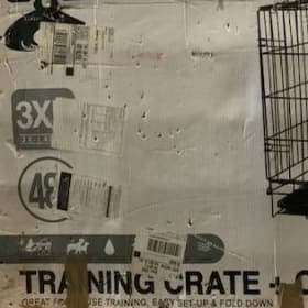 heavy  gauge wire training crates item
