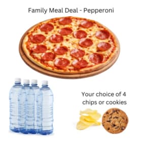 Family Meal Deal - Pepperoni item