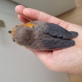 Needlefelted Red Robin item