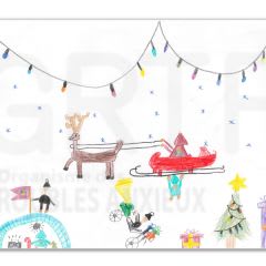 3 cartes de Noël Modèle 2 item
