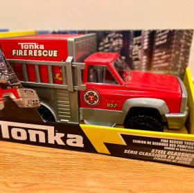 Tonka Farm and Fire Truck Set - Steel Classics. item