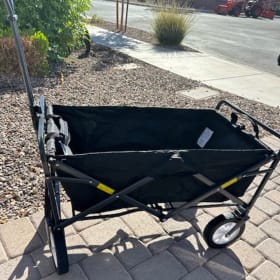 Roll Out in Style with the Koozie Collapsible Wagon item