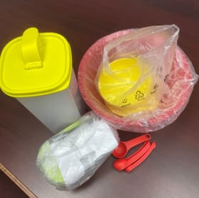 Tupperware Valued at $80.00. item