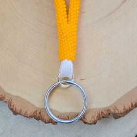 21- Wristlet keychain item