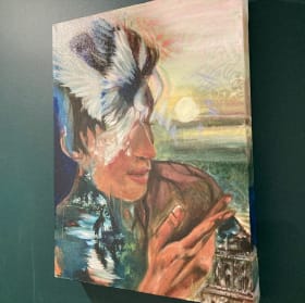 Peinture par Jeanne Beaudry - Rising soul (Valeur $350) item