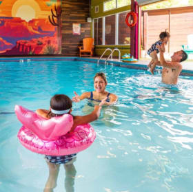 2-night stay at any  Hotel Zed location! Oh yeah!. item