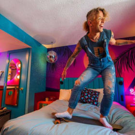 2-night stay at any  Hotel Zed location! Oh yeah!. item