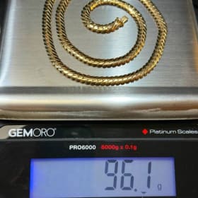 14 k Gold Chain 22 Inches item