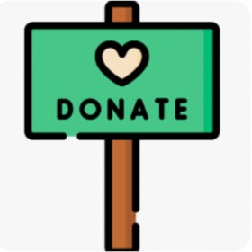 To donate to AME, add one & type amount on bottom item