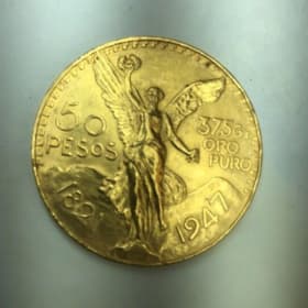37.5 GRAM Gold Mexico Coin item