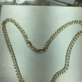14 k gold chain 22 in item