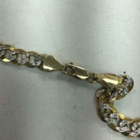 14 k gold chain 22 in item