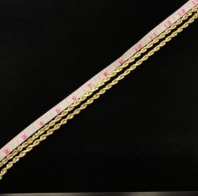 14 k gold chain 28 in item