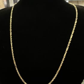14 k gold chain 26 in item