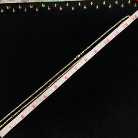 14 k gold chain 26 in item