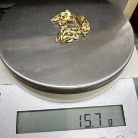 14 k gold bracelet 8 in item