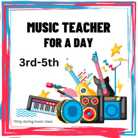 3-5 Music Teacher for a Day item